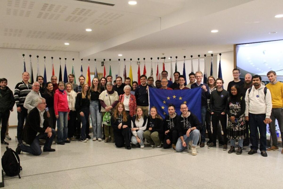 Gezelschap van Gildehuizen — bijeenkomst in Brussel met jongeren uit heel Europa